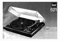 Dual 521-Owners-Manual 